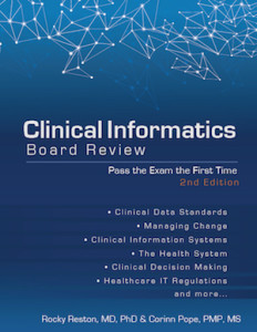 clinical informatics board review book front cover